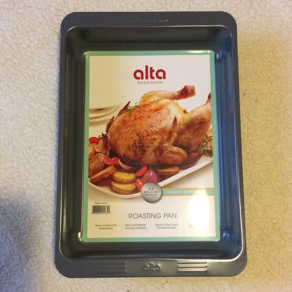 NEW with tags Alta Bakeware non-stick Roasting Pan - Picture 2 of 8